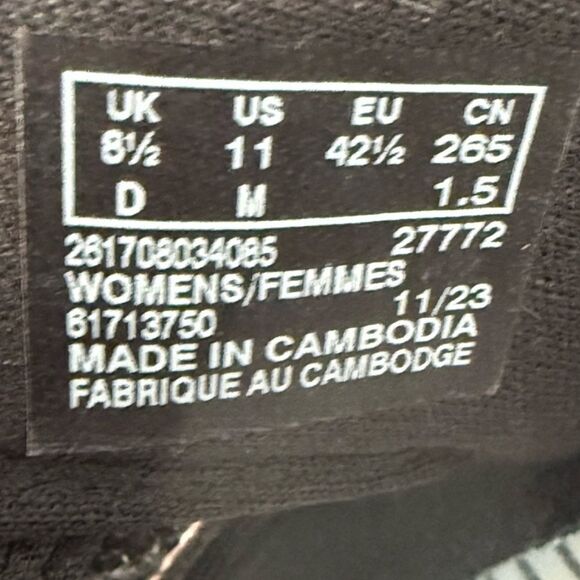 Clarks Cloudsteppers Breeze Piper Black Slide Sandals Women’s Size 11 Medium - Picture 10 of 11